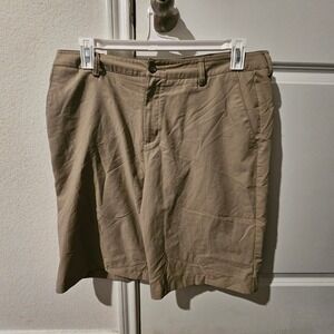 Adidas Golf ClimaCool Shorts Mens Size 34 Khaki Athletic Casual Active
